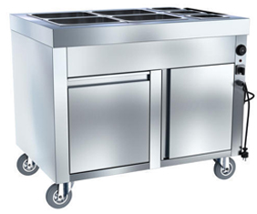 Hot Bain Marie Trolley