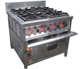 4 Burner Gas Range