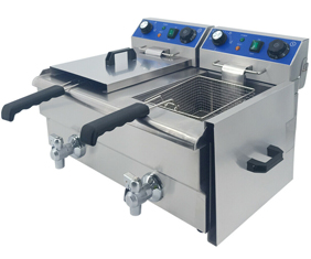 Double Deep Fat Fryer