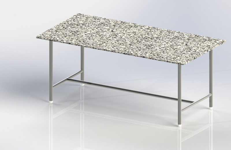 Work Table with Granite Top