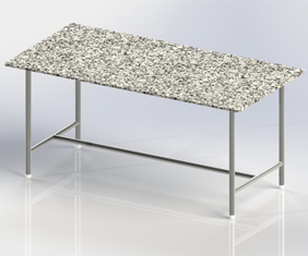 Work Table with Granite Top